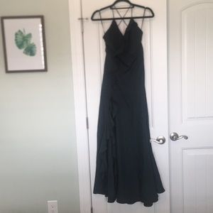 Lulu*s Ruffle Detail Maxi Dress